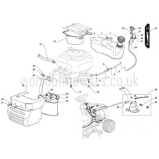 ENGINE (B&S) spare parts