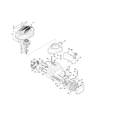 Engine - Carburettor, Tank spare parts