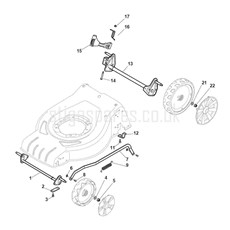 SUSPENSION spare parts