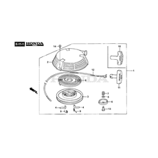 Recoil Starter spare parts