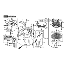 FAN COVER spare parts