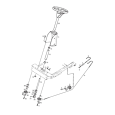 Steering spare parts