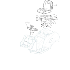 Seat and Steering Wheel spare parts