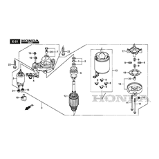 Starter Motor spare parts