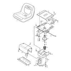 Seat spare parts