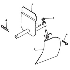 Ridging plough spare parts