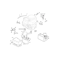 Engine - Kawasaki spare parts