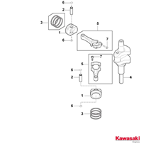 PISTON/CRANKSHAFT spare parts