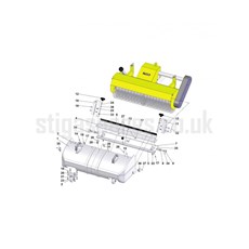 Lawn sweeper spare parts