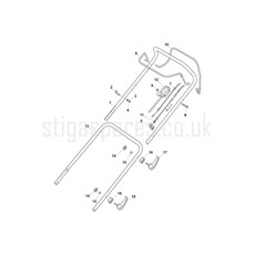 Handle, Upper Part spare parts