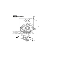 Crankcase cover spare parts