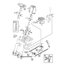 Steering spare parts