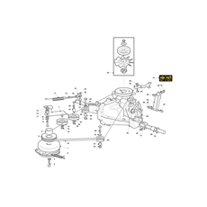 HYDROGEAR TRANSMISSION  WITH ELECTROMAGNETIC CLUTCH spare parts