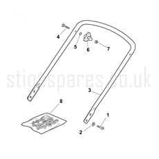 Handle, Lower Part spare parts