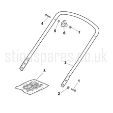 Handle, Lower Part spare parts