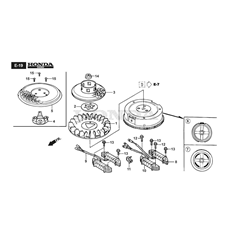 Flywheel spare parts