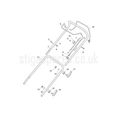 Handle, Upper Part spare parts