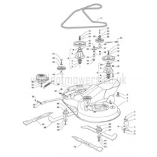 CUTTER DECK spare parts