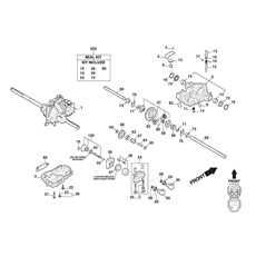 Transmission - KTM10M spare parts