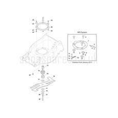 Blade (2) spare parts