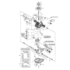 Kanzaki Transaxle K46CJ (S/N 0000001) spare parts