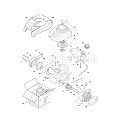 Engine-Carburettor, Tank spare parts