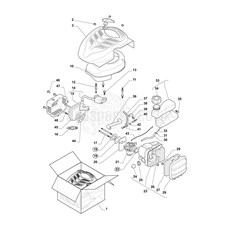 Engine-Carburettor, Tank spare parts