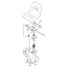 Seat spare parts