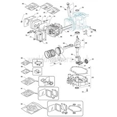 Series 5500 (WBE0704ES) (B) CYL HEAD-DIPSTICK spare parts