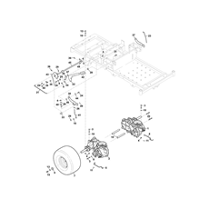 Parking Brake, Transmission, Rear Wheels spare parts