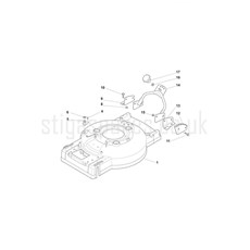 Deck-Handle, Lower Part spare parts