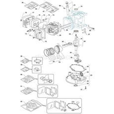 ENGINE-WBE0701ES CYLINDER HEAD spare parts