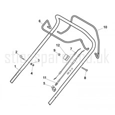 Handle, Upper Part spare parts