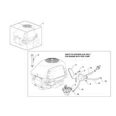 ENGINE, FUEL PUMP spare parts