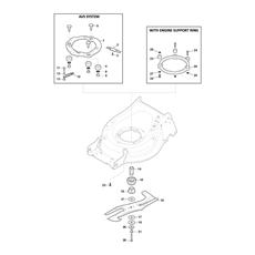 Blade spare parts