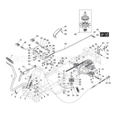 TRANSMISSION-Hydro Gear spare parts