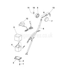 ELECTRIC START spare parts