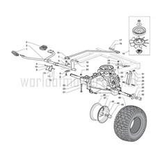 TRANSMISSION-Hydro Gear spare parts