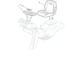 Seat and Steering Wheel spare parts