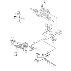 Foot Controls spare parts