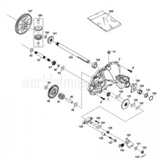 TRANSAXLE T2-AJBF-2X3C-16X1 SIDE HOUSING spare parts