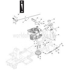 ENGINE (B&S) spare parts