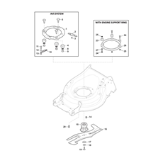 Blade spare parts