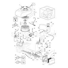 Engine-Carburettor, Tank spare parts