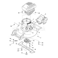 BRAKE BLADE CLUTCH spare parts