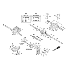 Transmission - KTM10M spare parts