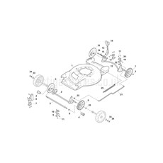 Deck And Height Adjusting spare parts