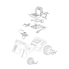 SEAT & STEERING WHEEL spare parts