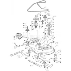 CUTTER DECK spare parts