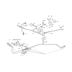 BRAKE AND GEARBOX CONTROLS spare parts